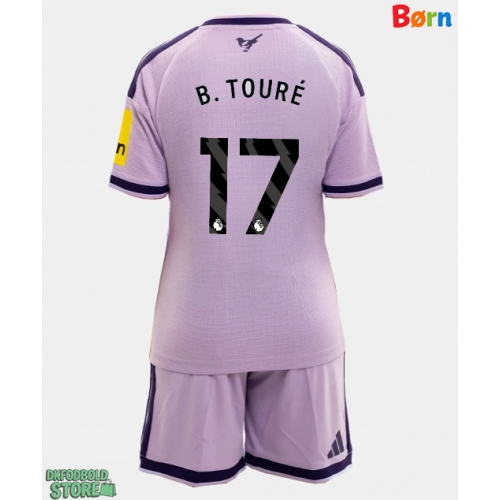 Newcastle United Bazoumana Toure #17 Replika Babytøj Tredje sæt Børn 2026-27 Kortærmet (+ Korte bukser)